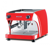 Ruby Pro 1 Group Electronic Coffee Machine - red
